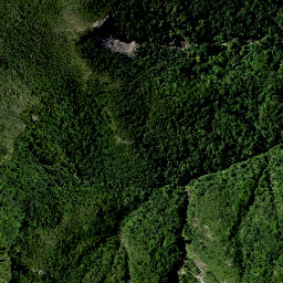 Satellite imagery of The Pinnacles, NZ