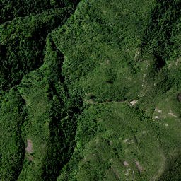Satellite imagery of The Pinnacles, NZ