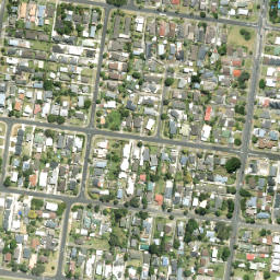 Satellite imagery of Te Pua Point, NZ