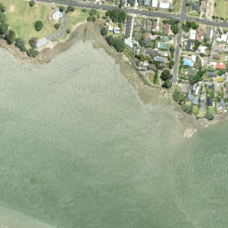 Satellite imagery of Karaka Point, NZ