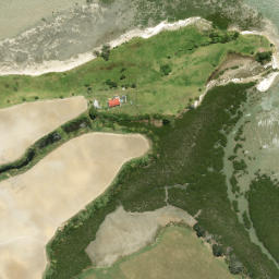 Satellite imagery of Karaka Point, NZ