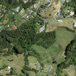 Satellite imagery of Puke Kiwiriki Pa, NZ