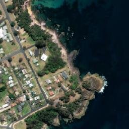 Satellite imagery of The Eagles Claw, AU