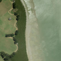 Satellite imagery of Cape Horn, NZ