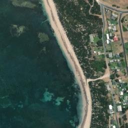 Satellite imagery of Boatswain Point, AU
