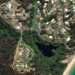 Satellite imagery of Cocoln Point, AU