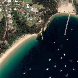 Satellite imagery of Cocoln Point, AU