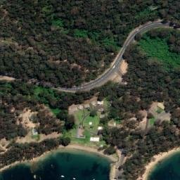 Satellite imagery of Oman Point, AU
