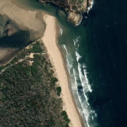 Satellite imagery of Mungora Point, AU