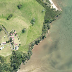 Satellite imagery of Matakawau Point, NZ