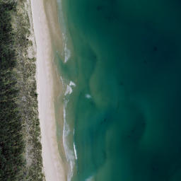 Satellite imagery of Ruahiwihiwi Point, NZ