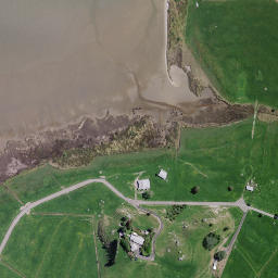 Satellite imagery of Ruahiwihiwi Point, NZ