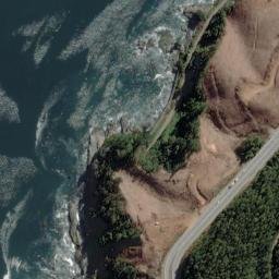 Satellite imagery of Punta Villagrán, CL