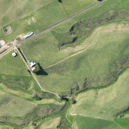 Satellite imagery of Rangiriri Pa, NZ