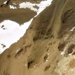 Satellite imagery of Cerro Bayo, AR