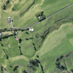 Satellite imagery of Rangiriri Pa, NZ
