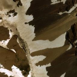 Satellite imagery of Cerro Bayo, AR