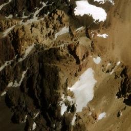 Satellite imagery of Cerro Bayo, AR