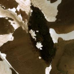 Satellite imagery of Cerro Bayo, AR