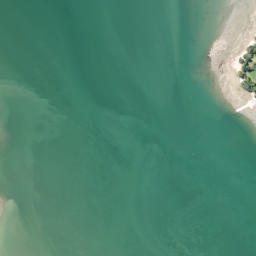 Satellite imagery of Karaka Point, NZ