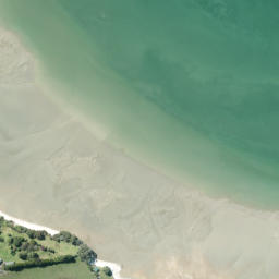 Satellite imagery of Te Toro Point, NZ