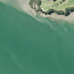 Satellite imagery of Te Toro Point, NZ