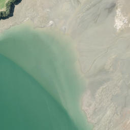Satellite imagery of Waitete Point, NZ