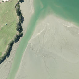 Satellite imagery of Te Toro Point, NZ