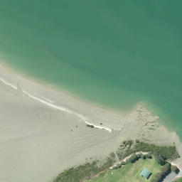 Satellite imagery of Te Toro Point, NZ