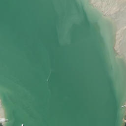 Satellite imagery of Waitete Point, NZ