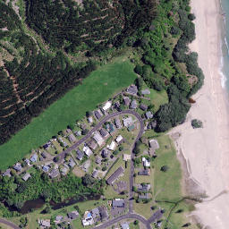 Satellite imagery of Whitipirorua Point, NZ