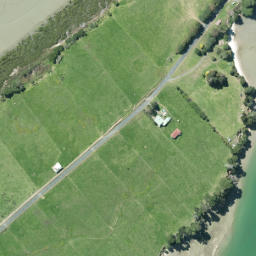 Satellite imagery of Kahawai Point, NZ