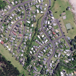 Satellite imagery of Whitipirorua Point, NZ