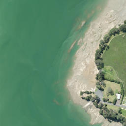Satellite imagery of Kahawai Point, NZ