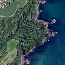 Satellite imagery of Omarupotiki Point, NZ