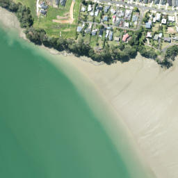 Satellite imagery of Kahawai Point, NZ