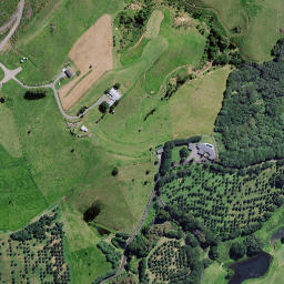 Satellite imagery of Te Ananui Point, NZ