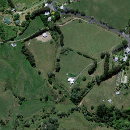 Satellite imagery of Miranda Redoubt, NZ