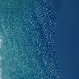 Satellite imagery of Te Ananui Point, NZ