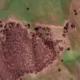 Satellite imagery of Mount Direction, AU