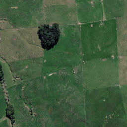 Satellite imagery of Esk Redoubt, NZ