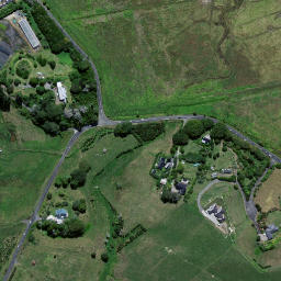 Satellite imagery of Miranda Redoubt, NZ
