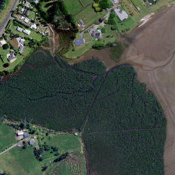 Satellite imagery of Moana Point, NZ