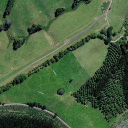 Satellite imagery of Te Ananui Point, NZ