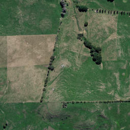 Satellite imagery of Esk Redoubt, NZ
