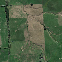 Satellite imagery of Esk Redoubt, NZ