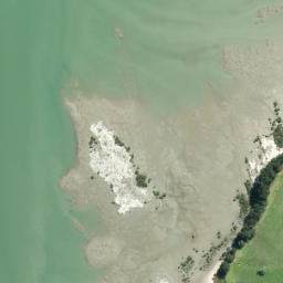 Satellite imagery of Okohaka Point, NZ