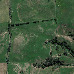 Satellite imagery of Esk Redoubt, NZ