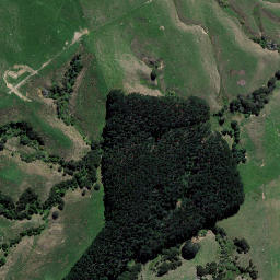 Satellite imagery of Esk Redoubt, NZ