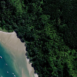 Satellite imagery of Te Puia Point, NZ